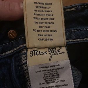 Miss Me jeans, size 24